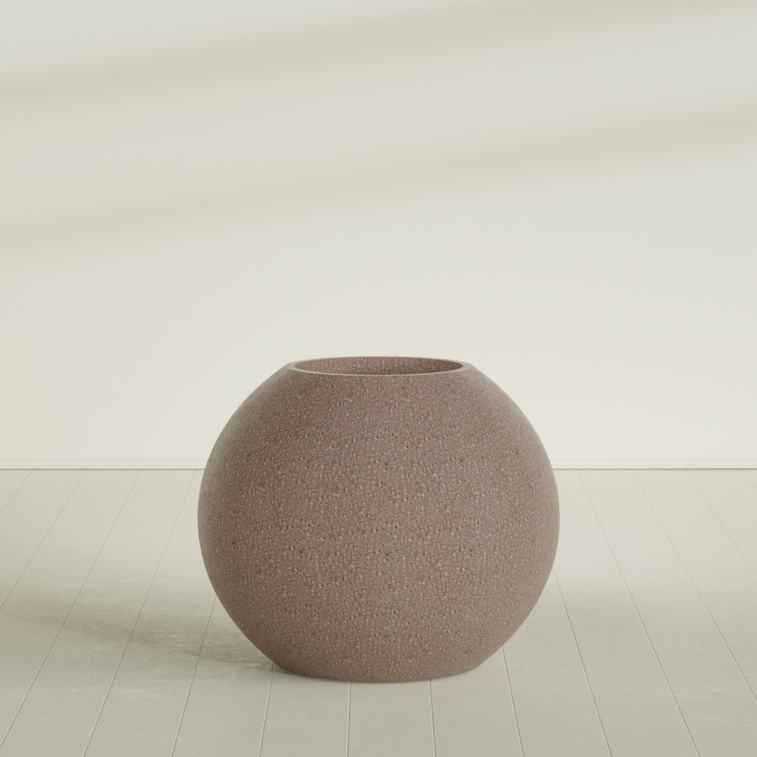 Globe - 36in diam. x 31in - StoneLight - Sunstone - StoneLight - Sunstone,36 in x 36 in x 30 in