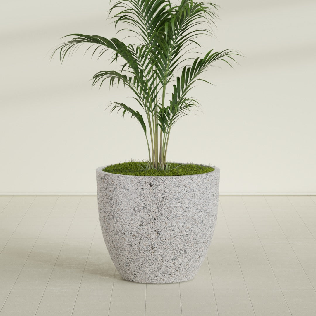 Tapered Round - 44in diam. x 39in - StoneLight - Greystone - StoneLight - Greystone,44 in x 44 in x 39 in