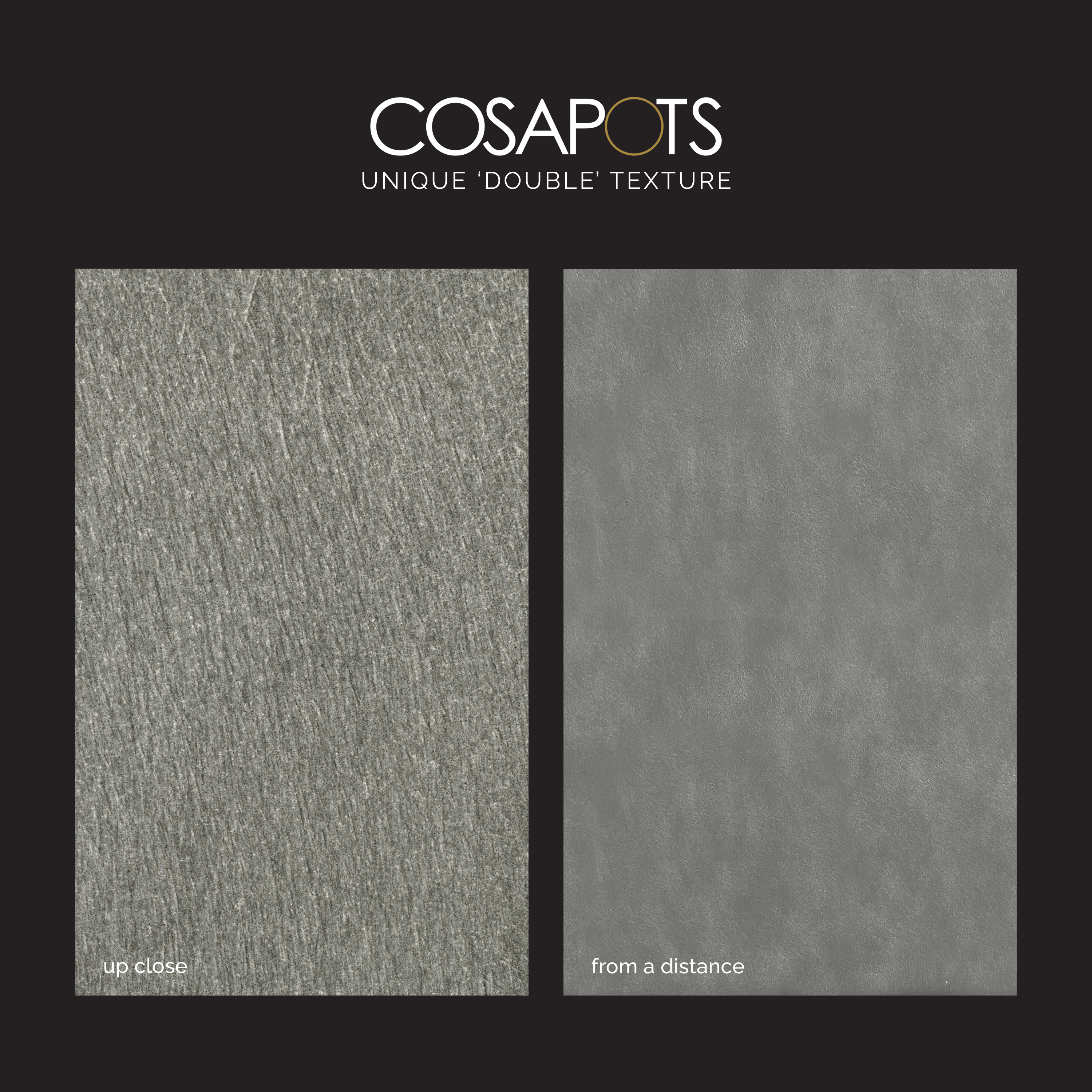 Mondo Large Planter – Grey Stone Finish – Fiberglass Indoor/Outdoor and Weather-Resistant Round Planter (19.8" D x 19" H Exterior, 18.5" D x 18.5" H Interior) - Grey Stone,19.75 in x 19.75 in x 19 in