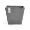 Rotterdam Small Square Planter - 15.75 in x 15.75 in x 13.75 in - Grey - Grey,15.75 in x 15.75 in x 13.75 in,Planter Only