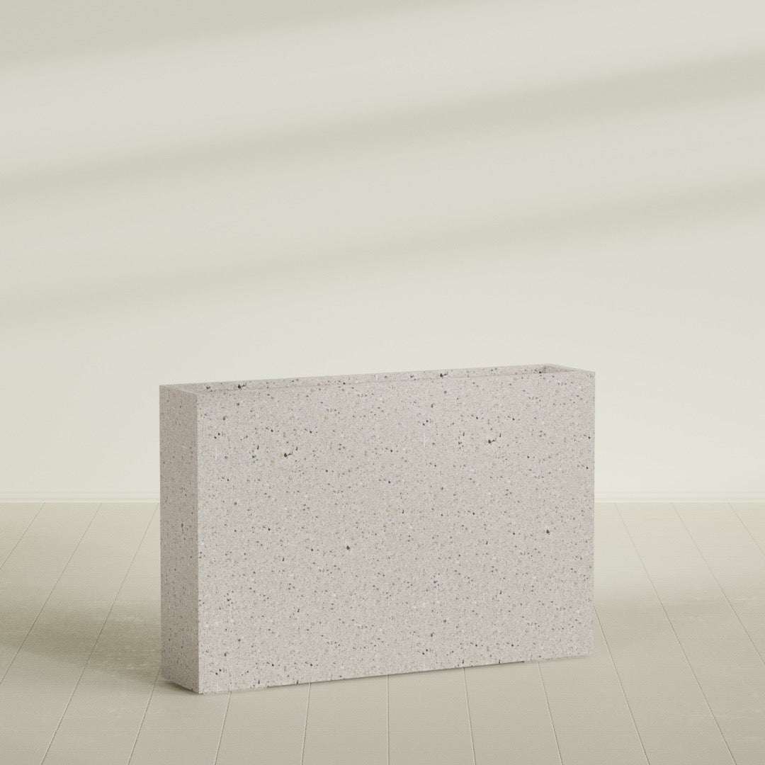 10"-Wide Rectangle - 48in x 10in x 32in - StoneLight - Greystone - StoneLight - Greystone,48 in x 10 in x 32 in