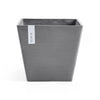 Rotterdam Small Square Planter - 19.75 in x 19.75 in x 17.25 in - Grey - Grey,19.75 in x 19.75 in x 17.25 in,Planter Only