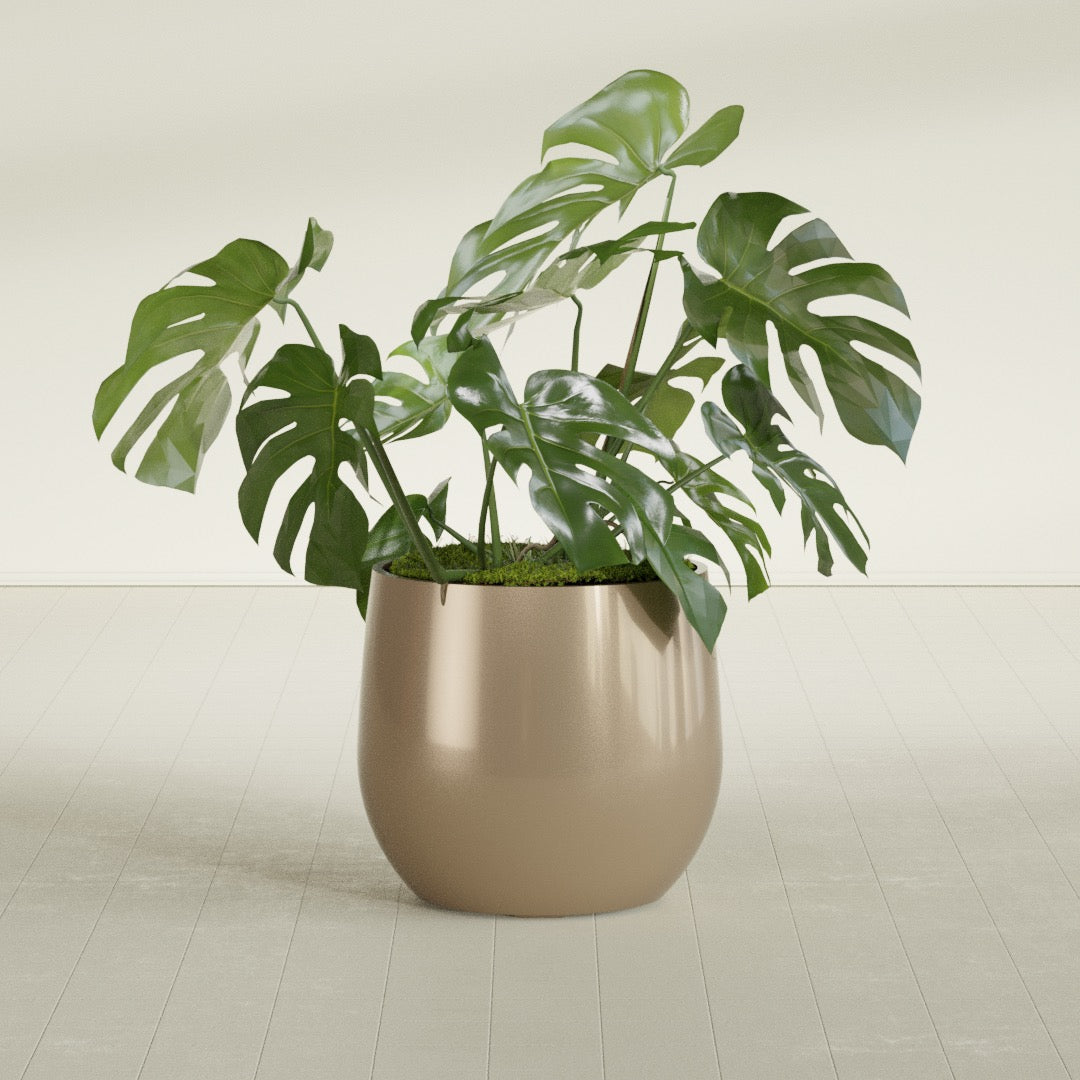 Westfield - 23in diam. x 21in - Metallic Gold - Metallic Gold,23 in diam. x 21 in H