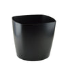 Hancock Small Square Plastic Planter - 7.5 in x 7.5 in x 7 in - Black - Black,7.5 in x 7.5 in x 7 in - Black,7.5 in x 7.5 in x 7 in