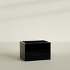 Granada Large Rectangle Fiberglass Planter - 36 in x 24 in x 24 in - Gloss Black - Gloss Black,36 in x 24 in x 24 in