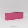 Tolga Medium Rectangle Fiberglass Planter - 16 in x 16 in x 24 in - Gloss Pink Violet - Gloss Pink Violet,16 in x 16 in x 24 in