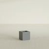 Montroy Small Cube Square Fiberglass Planter - 12 in x 12 in x 12 in - Metallic Gunmetal - Metallic Gunmetal,12 in x 12 in x 12 in
