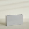 Delray Extra Large Long Rectangle Fiberglass Planter - 60 in x 12 in x 32 in - Metallic Silver - Metallic Silver,60 in x 12 in x 32 in