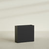 Delray Large Tall Rectangle Fiberglass Planter - 36 in x 12 in x 32 in - Matte Black - Matte Black,36 in x 12 in x 32 in