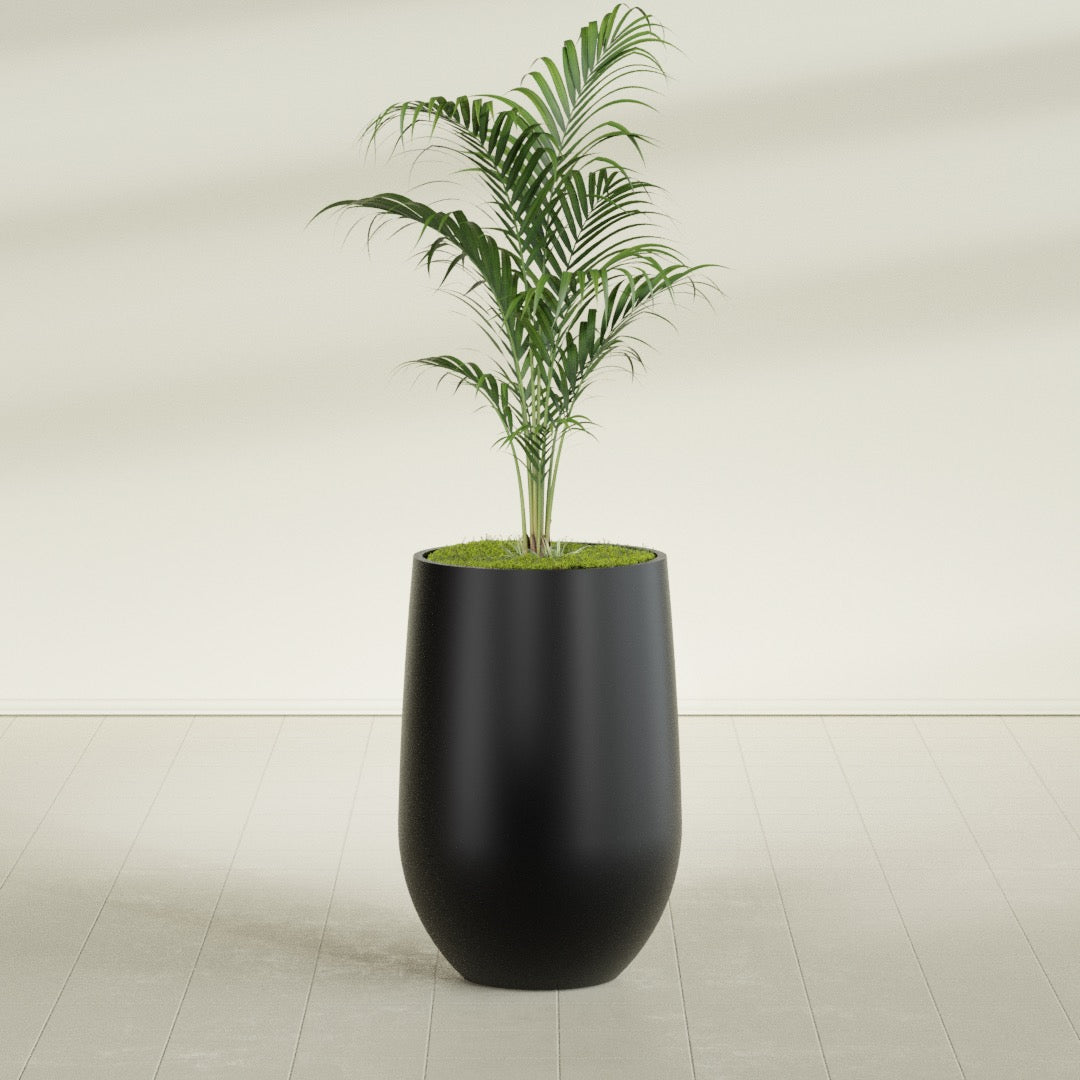 Westfield - 20in diam. x 30in - Matte Black - Matte Black,20 in diam. x 30 in H