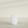 Tall Hayden Medium Round Fiberglass Planter - 12 in x 12 in x 20 in - Matte White - Matte White,12 in x 12 in x 20 in