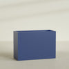 Darwin Extra Large Long Rectangle Fiberglass Planter - 60 in x 24 in x 42 in - Matte Cobalt Blue - Matte Cobalt Blue,60 in x 24 in x 42 in