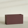 24"-Wide Rectangle - 60in x 24in x 32in - Weathered Steel - Rust - Weathered Steel - Rust,60 in x 24 in x 32 in