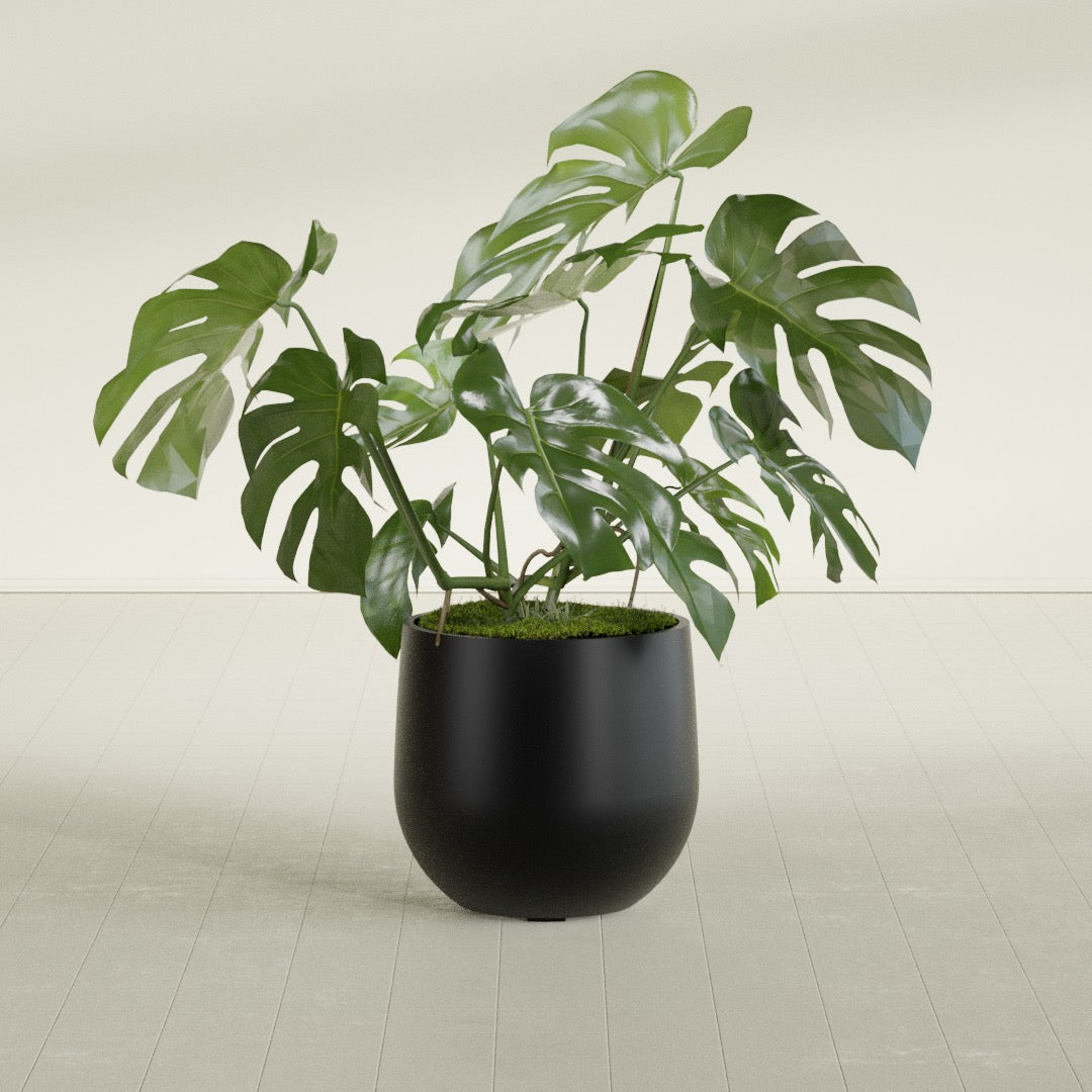 Westfield - 19in diam. x 18in - Matte Black - Matte Black,19 in diam. x 18 in H