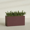 24"-Wide Rectangle - 60in x 24in x 32in - Weathered Steel - Rust - Weathered Steel - Rust,60 in x 24 in x 32 in