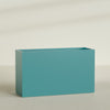 Darwin Extra Large Long Rectangle Fiberglass Planter - 72 in x 24 in x 42 in - Satin Sea Foam - Satin Sea Foam,72 in x 24 in x 42 in