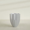 Alicante Medium Round Fiberglass Planter - 26 in x 26 in x 32 in - Metallic Silver - Metallic Silver,26 in x 26 in x 32 in