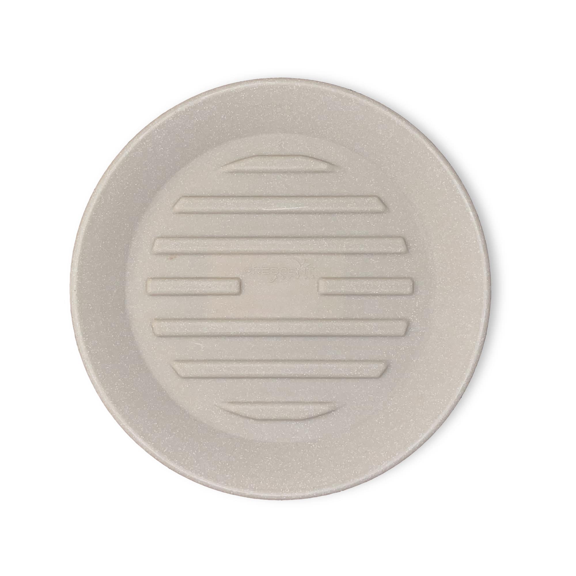 Round Saucer - 11in - Parchment - Parchment,11in