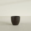 Wannsee Medium Round Fiberglass Planter - 27 in x 27 in x 24 in - Matte Brown - Matte Brown,27 in x 27 in x 24 in