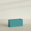 Miami Large Narrow Rectangle Fiberglass Planter - 36 in x 12 in x 18 in - Satin Sea Foam - Satin Sea Foam,36 in x 12 in x 18 in