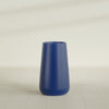 Saigon Extra Large Tapered Round Planter - 19 in x 24 in x 42 in - Matte Cobalt Blue - Matte Cobalt Blue,19.2 in x 24.2 in x 42 in