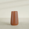 Saigon Extra Large Tapered Round Planter - 19 in x 24 in x 42 in - Matte Terracotta - Matte Terracotta,19.2 in x 24.2 in x 42 in