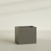 Brisbane Large Rectangle Fiberglass Planter - 36 in x 24 in x 32 in - Matte Bronze - Matte Bronze,36 in x 24 in x 32 in