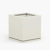 Small Metal Square Cube Planter - 16 in x 16 in x 16 in - Beige - Without Drip Tray - Beige,16 in x 16 in x 16 in,Without Drip Tray