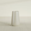 Saigon Large Tapered Round Planter - 14 in x 14 in x 30 in - Satin Beige - Satin Beige,13.7 in x 13.7 in 30 in