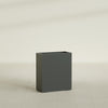 Perth Large Tall Rectangle Fiberglass Planter - 36 in x 16 in x 42 in - Matte Charcoal - Matte Charcoal,36 in x 16 in x 42 in
