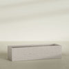 ProTone Fiberglass Premium Finish Extra Large Rectangle Planter - 72 in x 24 in x 18 in - StoneLight - Greystone - StoneLight - Greystone,72 in x 24 in x 18 in