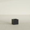 Montroy Small Cube Square Fiberglass Planter - 12 in x 12 in x 12 in - Matte Black - Matte Black,12 in x 12 in x 12 in