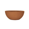 Curbside Flat Bottom Bowl Plastic Planter - 34.5 in x 34.5 in x 13 in - Terracotta - Terracotta,34.5 in x 34.5 in x 13 in