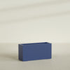 Miami Large Narrow Rectangle Fiberglass Planter - 36 in x 12 in x 18 in - Matte Cobalt Blue - Matte Cobalt Blue,36 in x 12 in x 18 in