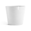 Amsterdam Medium Round Planter - 27.5 in x 27.5 in x 24 in - Pure White - Pure White,27.5 in x 27.5 in x 24 in,Planter Only