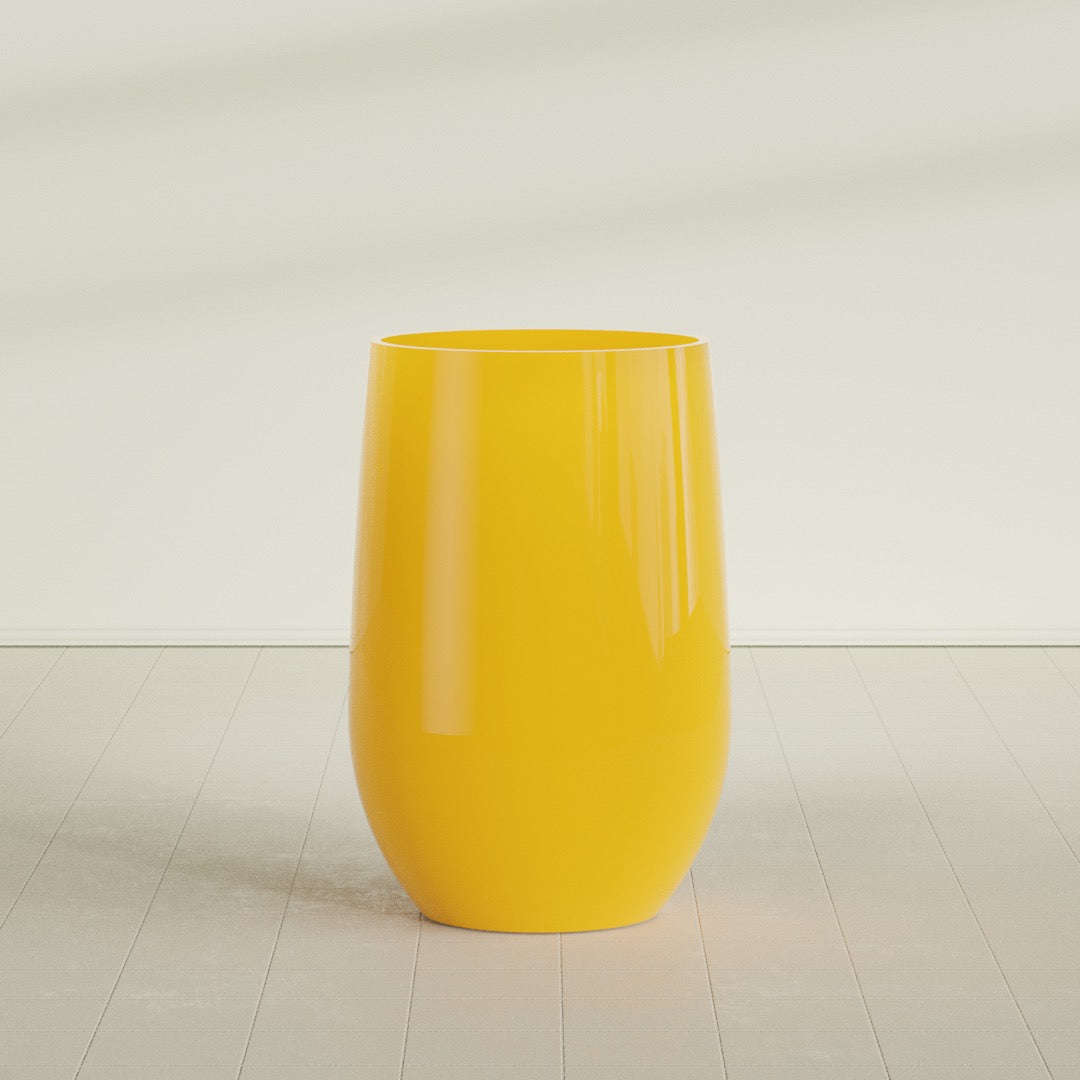 Westfield - 24in diam. x 36in - Gloss Saffron - Gloss Saffron,24 in diam. x 36 in H