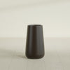 Saigon Large Tapered Round Planter - 14 in x 14 in x 30 in - Matte Brown - Matte Brown,13.7 in x 13.7 in 30 in