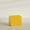Brisbane Large Rectangle Fiberglass Planter - 36 in x 24 in x 32 in - Gloss Saffron - Gloss Saffron,36 in x 24 in x 32 in