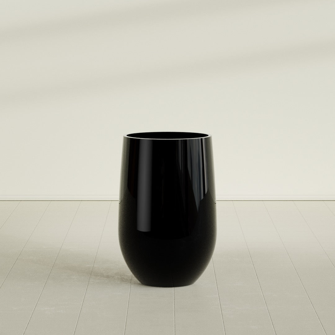 Westfield - 20in diam. x 30in - Gloss Black - Gloss Black,20 in diam. x 30 in H