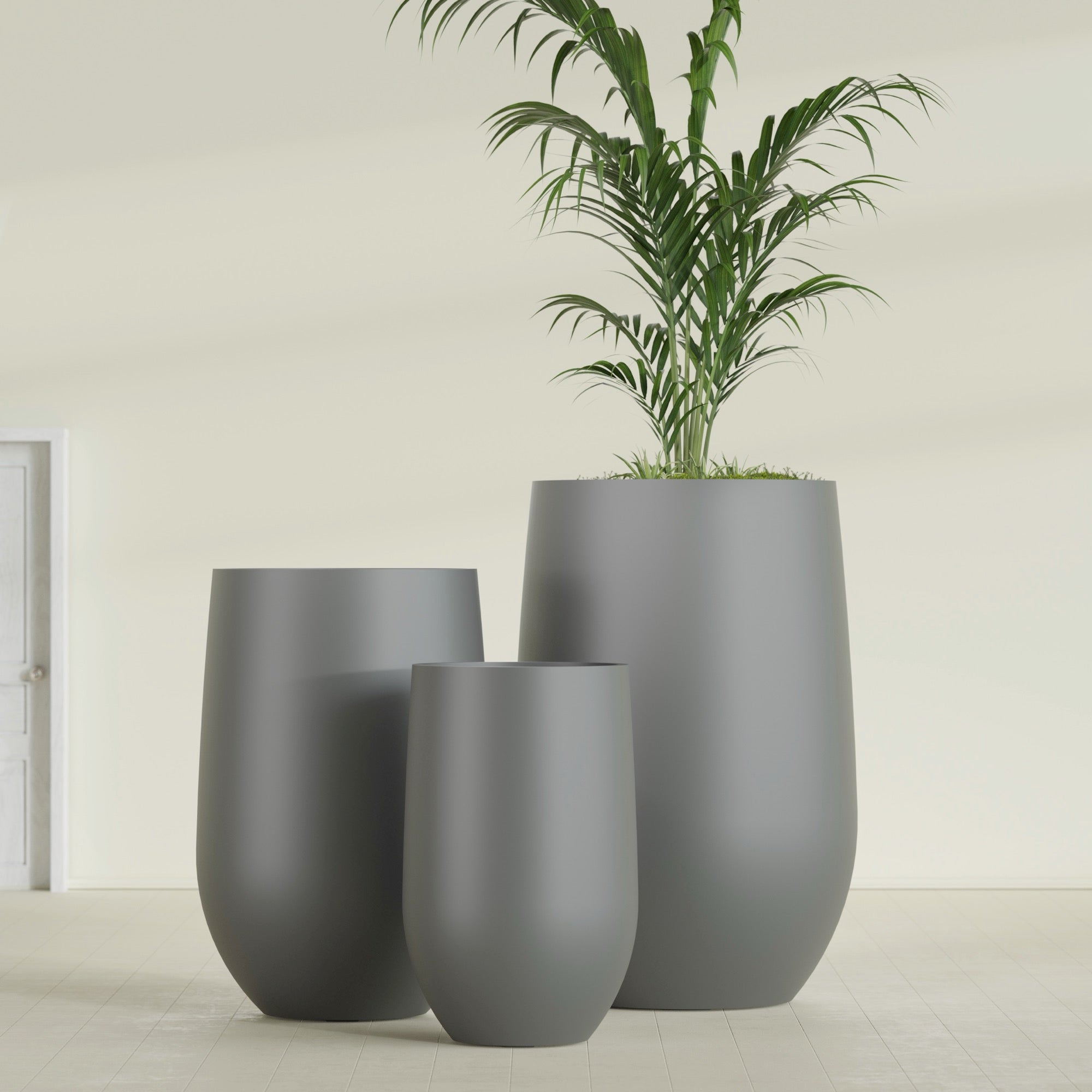 Westfield - 15in diam. x 24in - Metallic Gunmetal - Metallic Gunmetal,15 in diam. x 24 in H