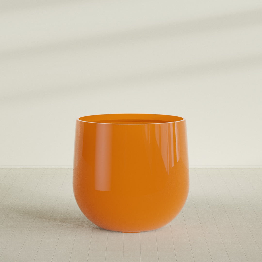 Westfield - 46in diam. x 41in - Gloss Tangerine - Gloss Tangerine,46 in diam. x 41 in H