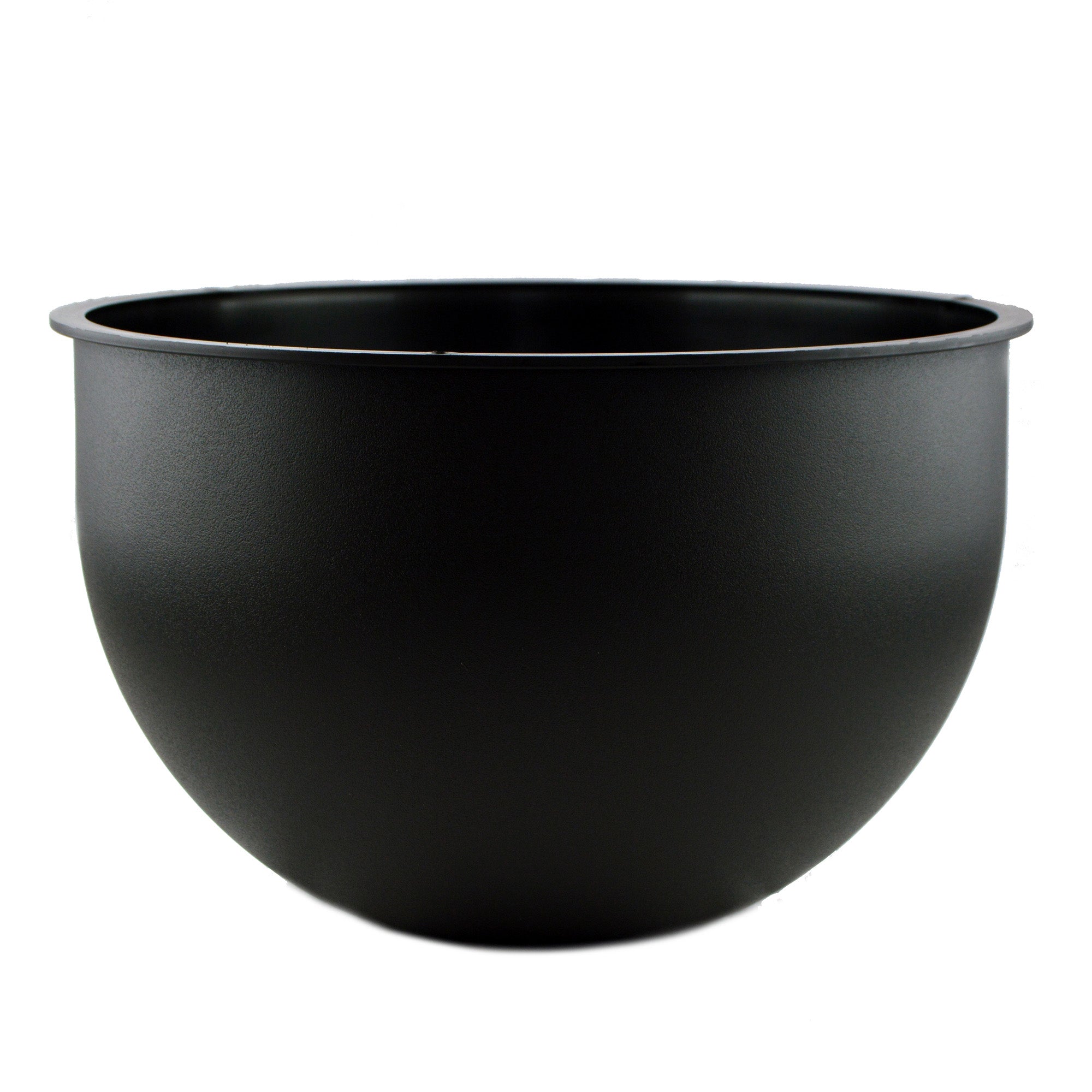 Clymer Small Hanging Bowl Plastic Planter - 12 in x 12 in x 7 in - Black - Black,12 in x 12 in x 7 in