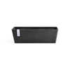 Bruges Medium Rectangle Planter - 21.75 in x 6.75 in x 6.75 in - Dark Grey - Dark Grey,21.75 in x 6.75 in x 6.75 in