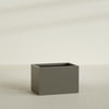 Granada Large Rectangle Fiberglass Planter - 36 in x 24 in x 24 in - Matte Bronze - Matte Bronze,36 in x 24 in x 24 in
