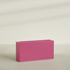 Hollywood Extra Large Narrow Rectangle Fiberglass Planter - 48 in x 12 in x 24 in - Gloss Pink Violet - Gloss Pink Violet,48 in x 12 in x 24 in