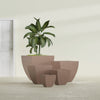 Tapered Square - 20in x 20in x 20in - StoneLight - Sunstone - StoneLight - Sunstone,20 in x 20 in x 20 in