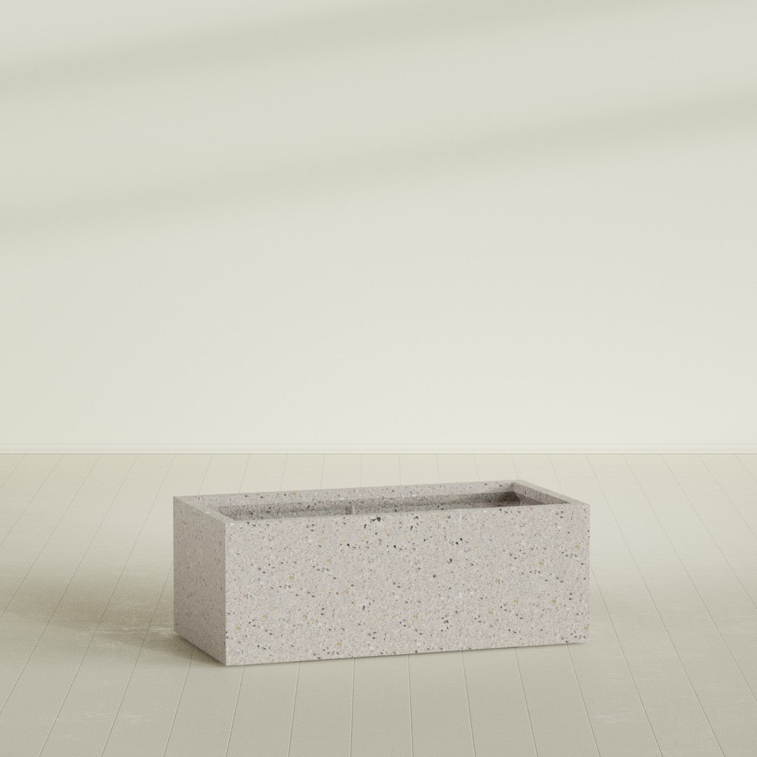 24"-Wide Rectangle - 48in x 24in x 18in - StoneLight - Greystone - StoneLight - Greystone,48 in x 24 in x 18 in