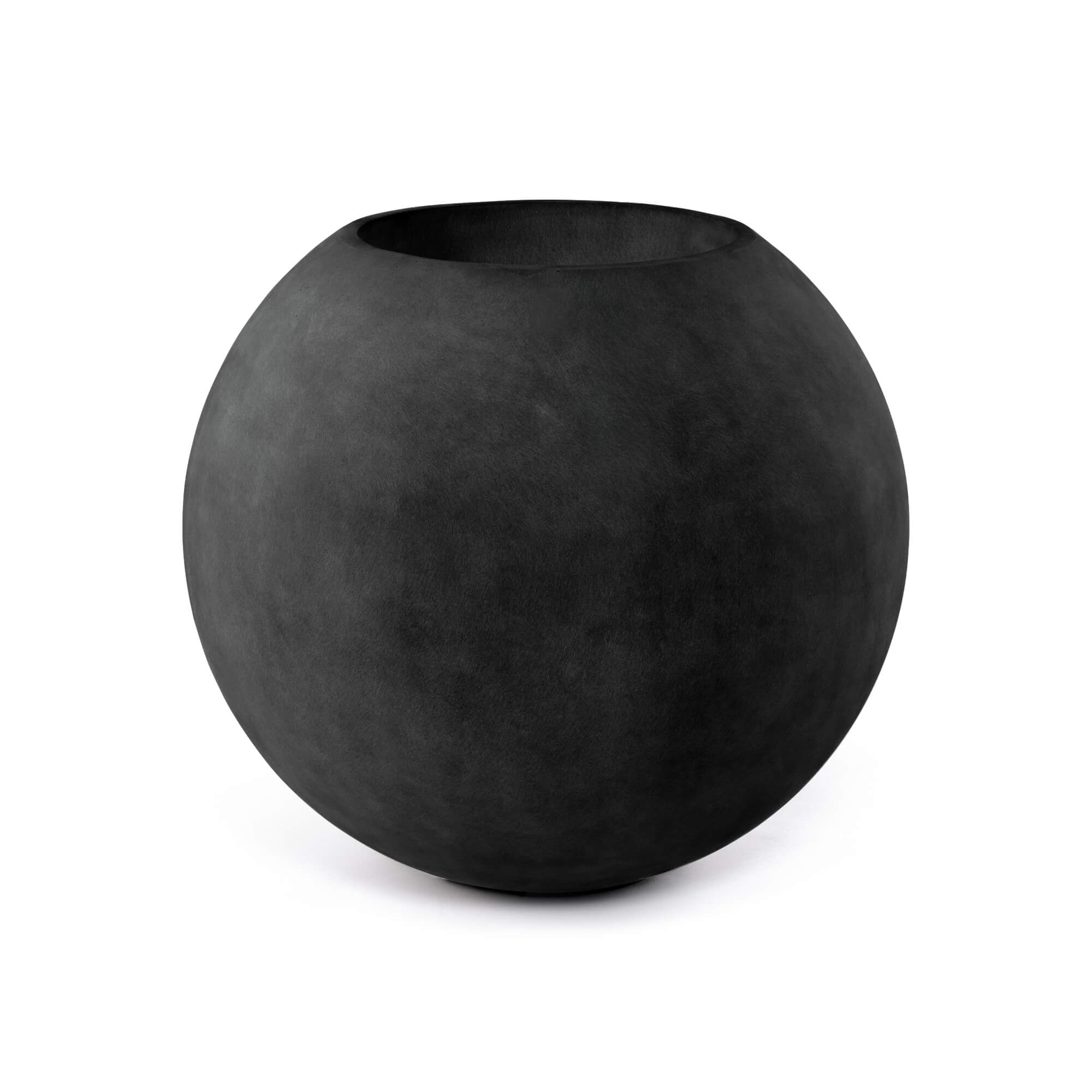 Orbo - 23.6in x 23.6in x 21.1 - Carbon Stone - Carbon Stone,23.6 in diam. x 21.1 in - Carbon Stone,23.6 in diam. x 21.1 in - Carbon Stone,23.6 in diam. x 21.1 in - Carbon Stone,23.6 in diam. x 21.1 in