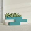 Monaco Rectangle - 26in x 7in x 7 - Satin Sea Foam - Satin Sea Foam,26 in x 7 in x 7 in