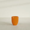Valencia Small Round Fiberglass Planter - 15 in x 15 in x 18 in - Gloss Tangerine - Gloss Tangerine,15 in x 15 in x 18 in